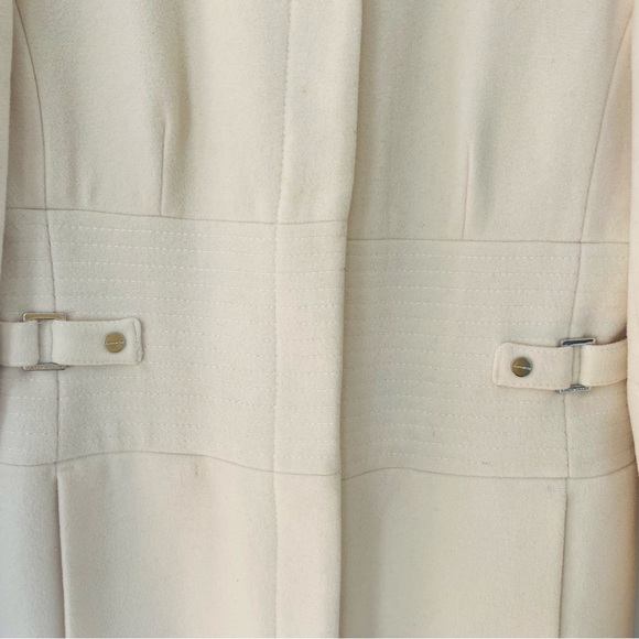 Karen Millen white wool coat - Picture 3 of 4